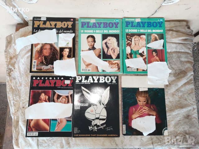 Юбилейни и обикновенни Списания на Плейбой Playboy