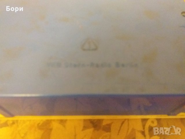 VEB  STERN TZ 10  T 100 Часовник с радио, снимка 10 - Радиокасетофони, транзистори - 29186586