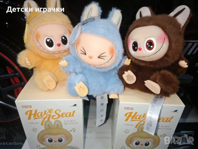 Плюшена играчка Labubu в кутия Изненада The Monsters, Лабубу аниме, снимка 1