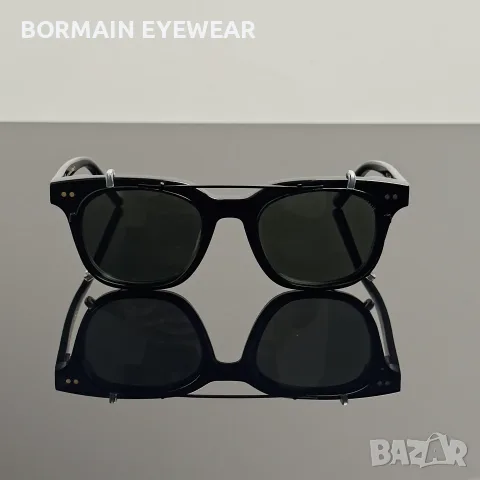Слънчеви очила BORMAIN TITAN Clip-On нови, поляризирани UV400, снимка 11 - Слънчеви и диоптрични очила - 56208766