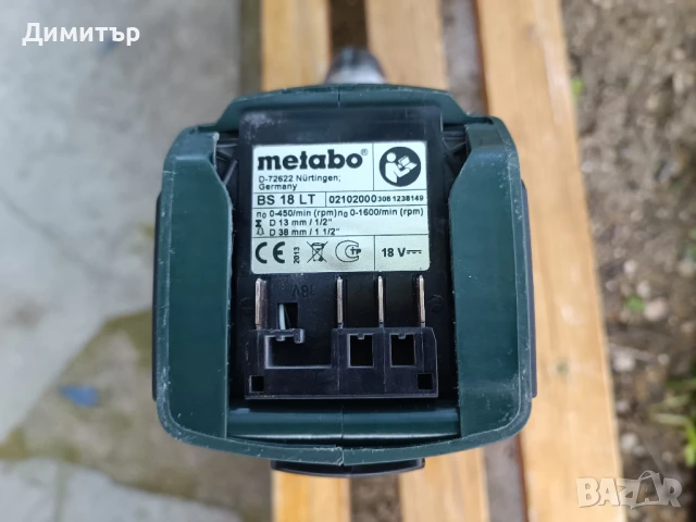 Metabo BS 18 LT тяло на винтоверт, снимка 4 - Винтоверти - 51208492