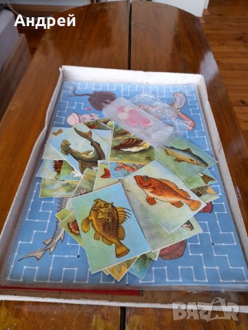 Стара детска игра В Царстве Нептуна, снимка 2 - Антикварни и старинни предмети - 37330424