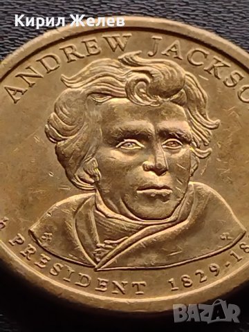 Възпоменателна монета 1 долар ANDREW JACKSON 7 президент на САЩ (1829-1837) за КОЛЕКЦИЯ 38025, снимка 2 - Нумизматика и бонистика - 40765452