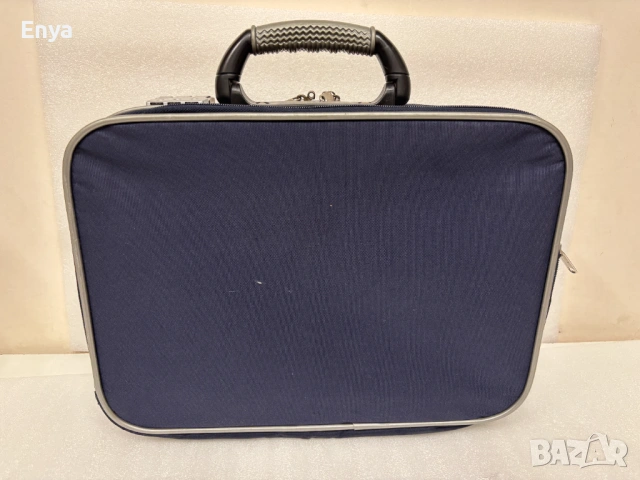 Комплект от два куфара с твърди стени - тъмносин цвят, снимка 6 - Куфари - 54125000