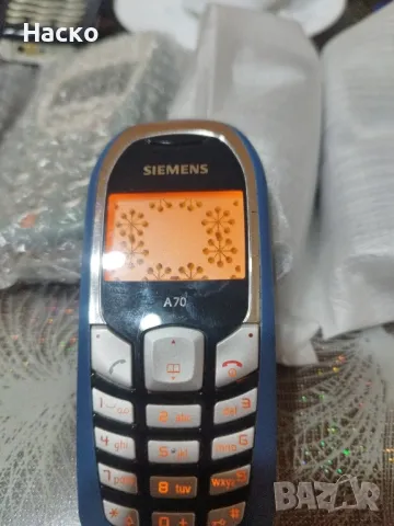 Сименс А 70 в отлично състояние БГ меню работи с батерия без зарядно 6 лева , снимка 2 - Siemens - 49538048