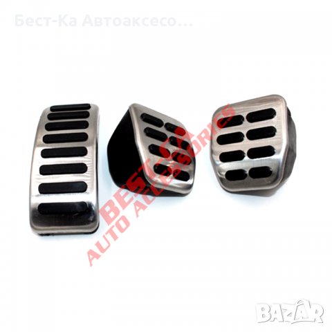 Комплект спортни педали + фуутрест VW Golf Mk4 Seat Leon Audi A3 8L, снимка 2 - Аксесоари и консумативи - 34217749