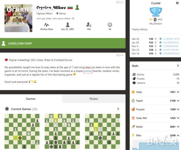 Шахматни Уроци за Напреднали и Начинаещи, снимка 4 - Спорт, танци, изкуство - 13325359