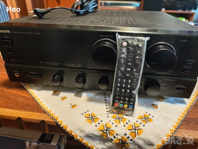 Продавам усилвател AIWA XA-950 – лична колекция, снимка 7 - Ресийвъри, усилватели, смесителни пултове - 52868027