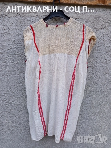 Стара Ръчно Изработена Децка Народна Носия. , снимка 8 - Антикварни и старинни предмети - 51870570