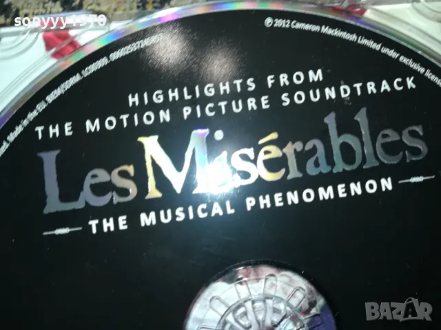 LES MISERABLES-CD 2502251814, снимка 9 - CD дискове - 49274389