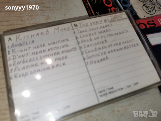 TDK A60 MADE IN JAPAN-RICHARD MARX 3112251939, снимка 8 - Аудио касети - 52945304
