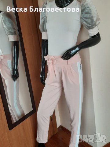 Блуза в розово