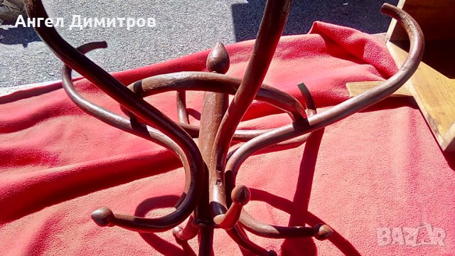 Дървена корона от виенска закачалка , снимка 5 - Антикварни и старинни предмети - 38194430