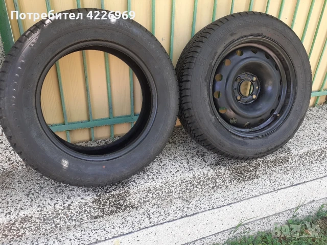 Гуми - 185 / 65 / 15 88Н - 2 броя и 1 желязна джанта , снимка 10 - Гуми и джанти - 50729264