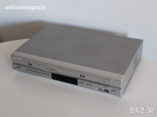 (ВИДЕО) Видеорекордер комбо TOSHIBA VHS, снимка 7 - Плейъри, домашно кино, прожектори - 56126393