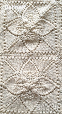 Шалте ръчно направено от бяла овча вълна., снимка 3 - Декорация за дома - 42833057