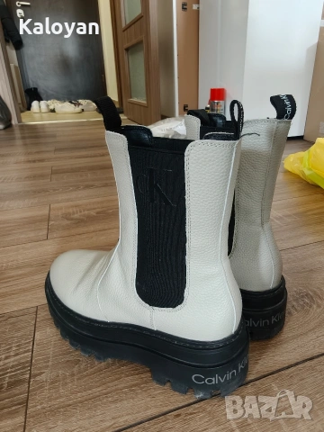 Calvin Klein ботуши – Chelsea 37, снимка 5 - Дамски боти - 53923203