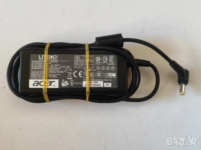 Оригинално зарядно за ACER 19V / 3.42A / 65W, снимка 3 - Части за лаптопи - 53132987