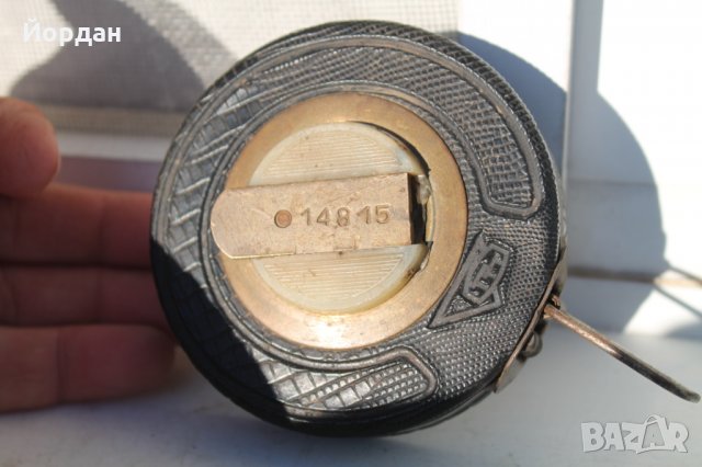 Стара българска ролетка 10м, снимка 3 - Антикварни и старинни предмети - 35618946