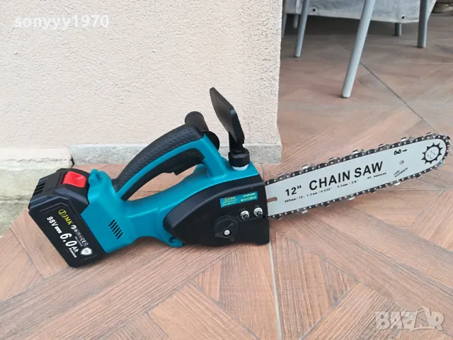 РЕЗАЧКА 12 ИНЧА 98V/6Ah LI-ION BATTERY X2 1104250507, снимка 9 - Градинска техника - 49853432