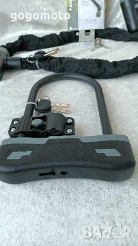 Катинар П образен, скоба, за мотор, за велосипед, колело, тротинетка, порта, снимка 13 - Аксесоари за велосипеди - 51332602