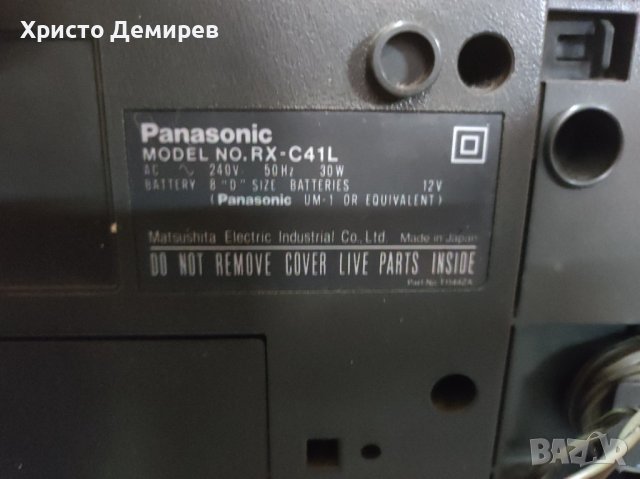 Panasonic RX-C41L, снимка 3 - Радиокасетофони, транзистори - 39029691