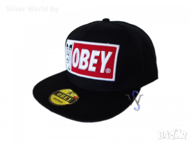 Шапка Obey Logo (snapback) 3116, снимка 2 - Шапки - 29799837