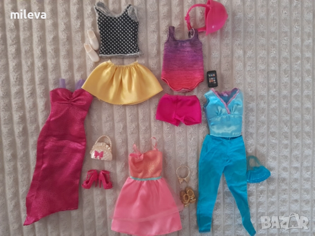 Дрешки комплекти за барби , снимка 11 - Кукли - 50904429