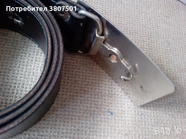 Мъжки кожен колан, снимка 4 - Колани - 56299757