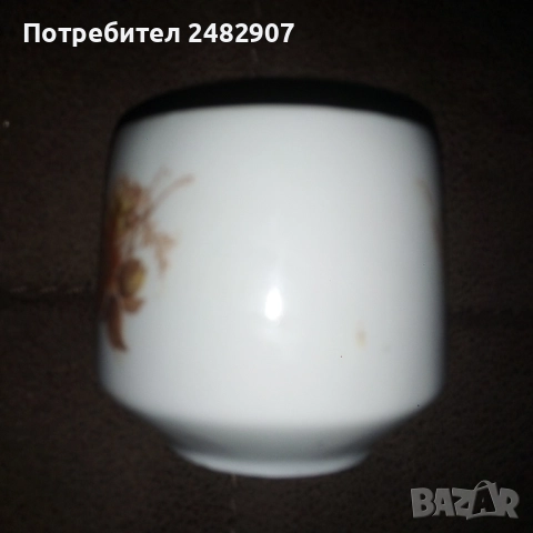 Стара порцеланова захарница, снимка 10 - Антикварни и старинни предмети - 51929197