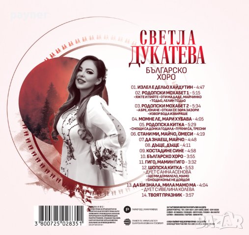 USB FLASH DRIVE Светла Дукатева-Българско хоро, снимка 2 - CD дискове - 44178233