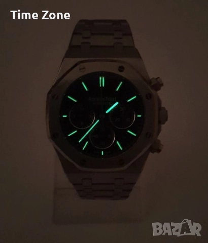 Audemars Piguet Royal Oak Chronograph 41mm Steel Black Dial Различни Варианти, снимка 10 - Мъжки - 48183912