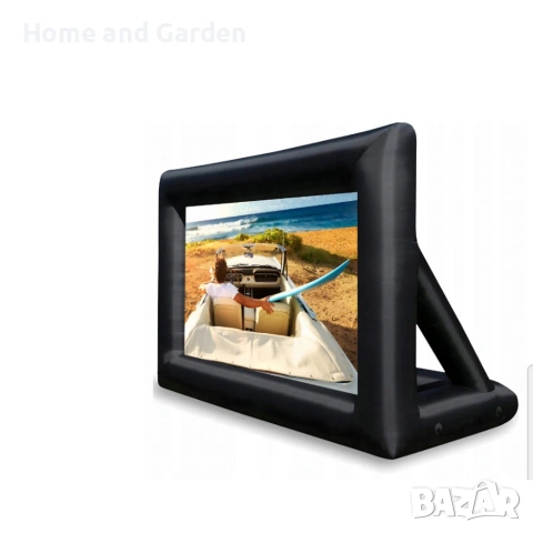 🎬 Надуваем проекционен екран за кино на открито, снимка 11 - Друга електроника - 53961094