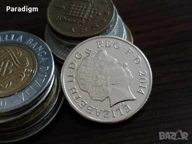 Монета - Великобритания - 10 пенса | 2014г., снимка 2 - Нумизматика и бонистика - 35203807