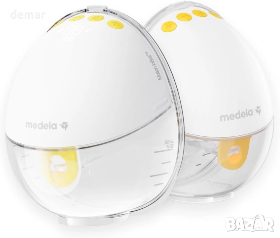 Електрическа помпа за кърма Medela Motion InBra – високоефективна,2 бр