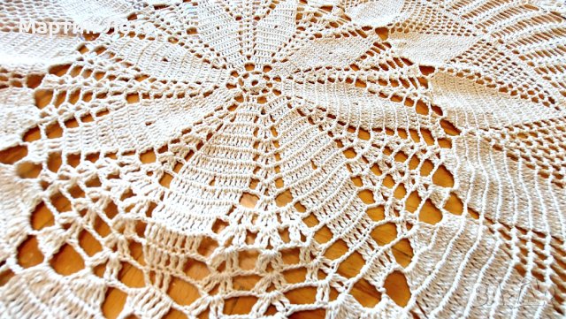 Покривка на една кука. Кръгла - 150 см., снимка 6 - Покривки за маси - 37419958