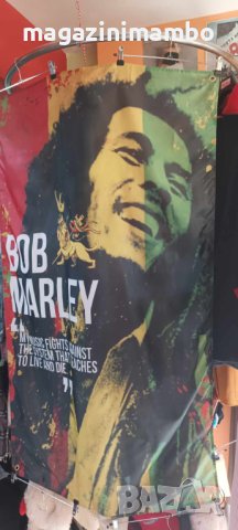 Bob Marley-интериорен транспарант, снимка 2 - Китари - 41937190