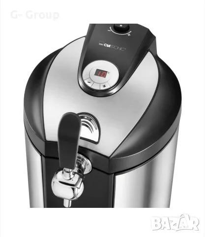 Диспенсър за БИРА Clatronic BZ 3740! ЗА 5 литрови кегове! 65W ! Охлажда от 2°C до 12° C ! , снимка 2 - Други - 55962040