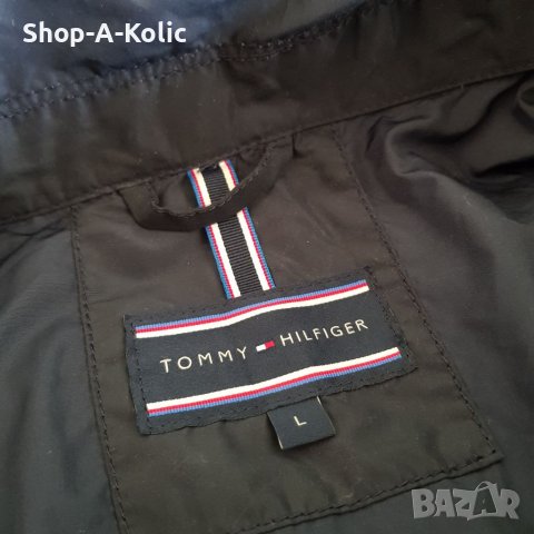 Original Men's TOMMY HILFIGER Single Breasted Trench Coat, снимка 5 - Палта - 38754208