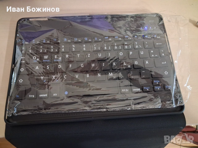 Безжична  Bluetooth клавиатура., снимка 2 - Клавиатури и мишки - 54029244