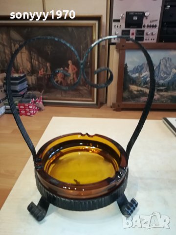 ГОЛЯМ МАСИВЕН ПЕПЕЛНИК ОТ ГЕРМАНИЯ 2502241010, снимка 3 - Антикварни и старинни предмети - 44457314