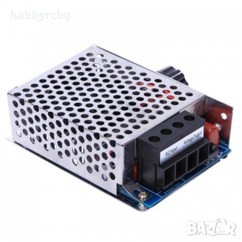 Фазов регулатор на мощност до 10KW, 220V, Димер, Регулатор на обороти, снимка 3 - Друга електроника - 39788792