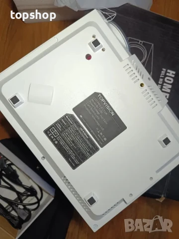 НОВ,ПЪЛЕН КОМПЛЕКТ, ТЕСТВАН, ПЕРФЕКТЕН проектор TOPVISION T26L, Native 1080P Full HD, 7500 Lumen..., снимка 12 - Плейъри, домашно кино, прожектори - 50501568