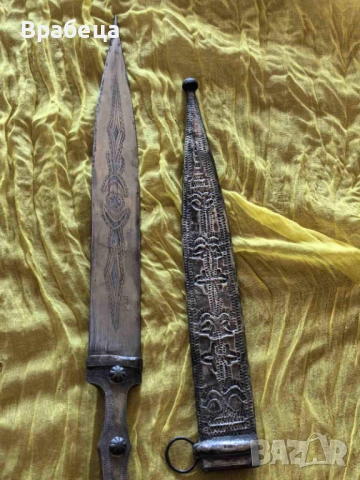 Нож. Кама. Кинжал, снимка 2 - Антикварни и старинни предмети - 52435676