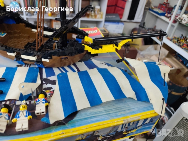 Лего 6274 Lego caribbean clipper 1989 г, снимка 8 - Конструктори - 52050033