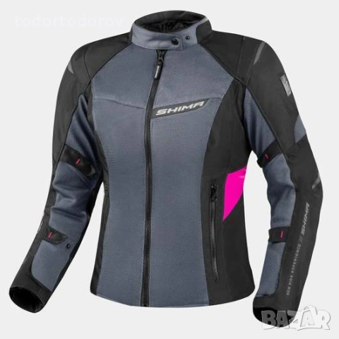 Дамско мото яке SHIMA RUSH 2.0 PINK,всички протектори,подплата и вентилация 371.41 лв. / 189.90 €