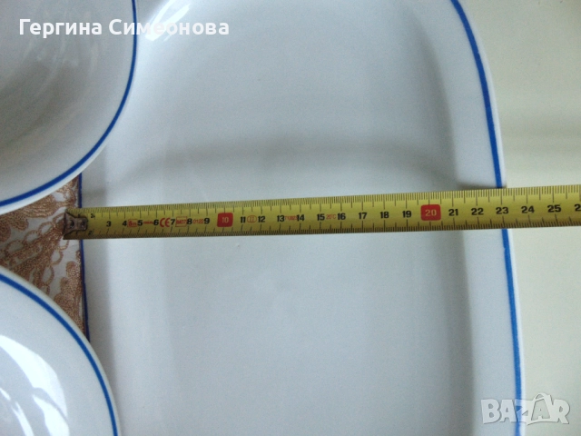 Стар порцелан, снимка 4 - Чинии - 52425043