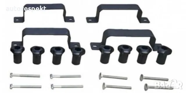 Стоманен багажник за покрив 140х100 см Багажник за таван на Джип, снимка 4 - Аксесоари и консумативи - 49660679