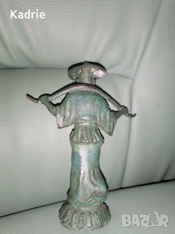 Уникална бронзова статуя, снимка 2 - Антикварни и старинни предмети - 52819213