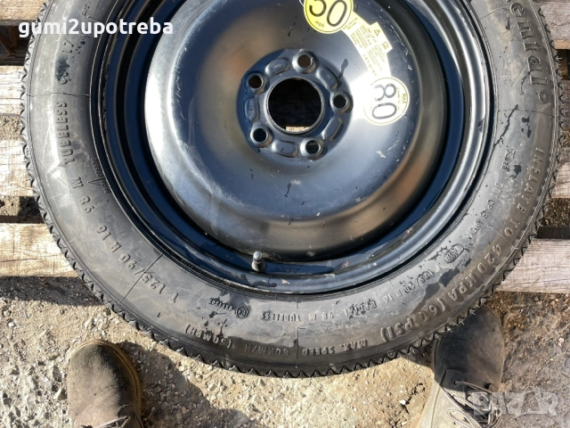 16 резервна джанта патерица 5х108 FORD Mondeo C Max 125/90/16, снимка 3 - Гуми и джанти - 52683395